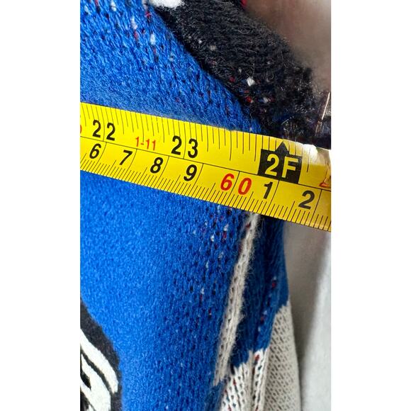 NWT Racing Zip-Up Sweater by Copper Rivet, Sz. M - Picture 5 of 7